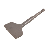 PTI 75mm Wide SDS Spade Chisel with Cranked Shaft