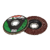 Vewerk Flap Discs 40 Grit Oxide - Pack of 10 (115 x 22.2mm)