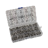 RESOLUT 220PC Assorted Pozi Flanged Head Self-Tapping Screws - A2 Stainless Steel