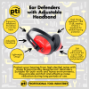 Ear Defenders with Adjustable Headband