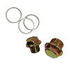 RESOLUT 534PC Oil Drain Plug and O Ring Set