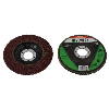 Vewerk Flap Discs 40 Grit Oxide - Pack of 10 (115 x 22.2mm)