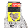 PTI Cut Level 5 Gloves with Polyurethane Palm