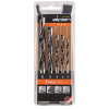 Alpen 5pc Dowel Drill Bit Set